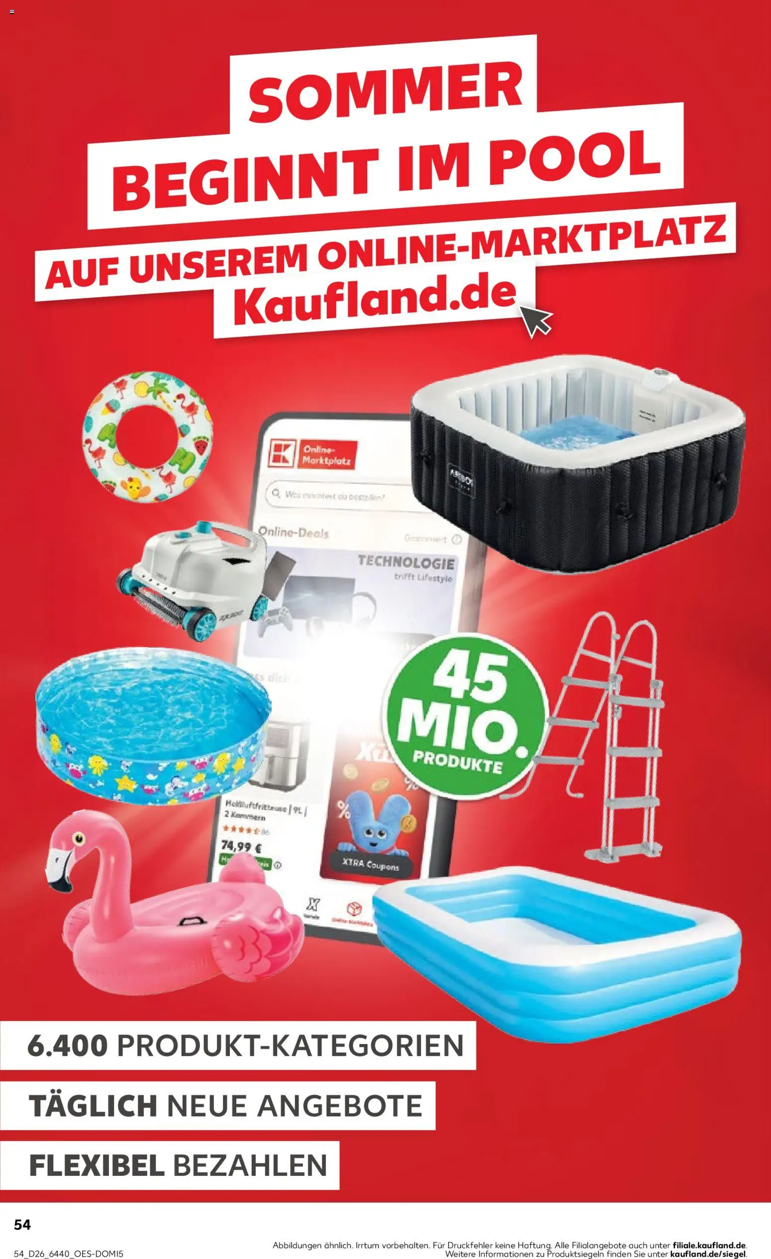 Kaufland Německo leták - Hannover od 25.06.2026 | Strana: 54