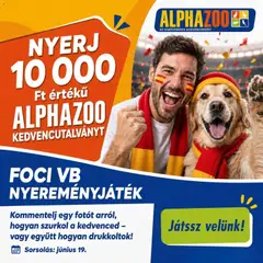 AlphaZoo akciós újság - Nyerj - amely érvényes a következő dátumtól: 11.06.2026