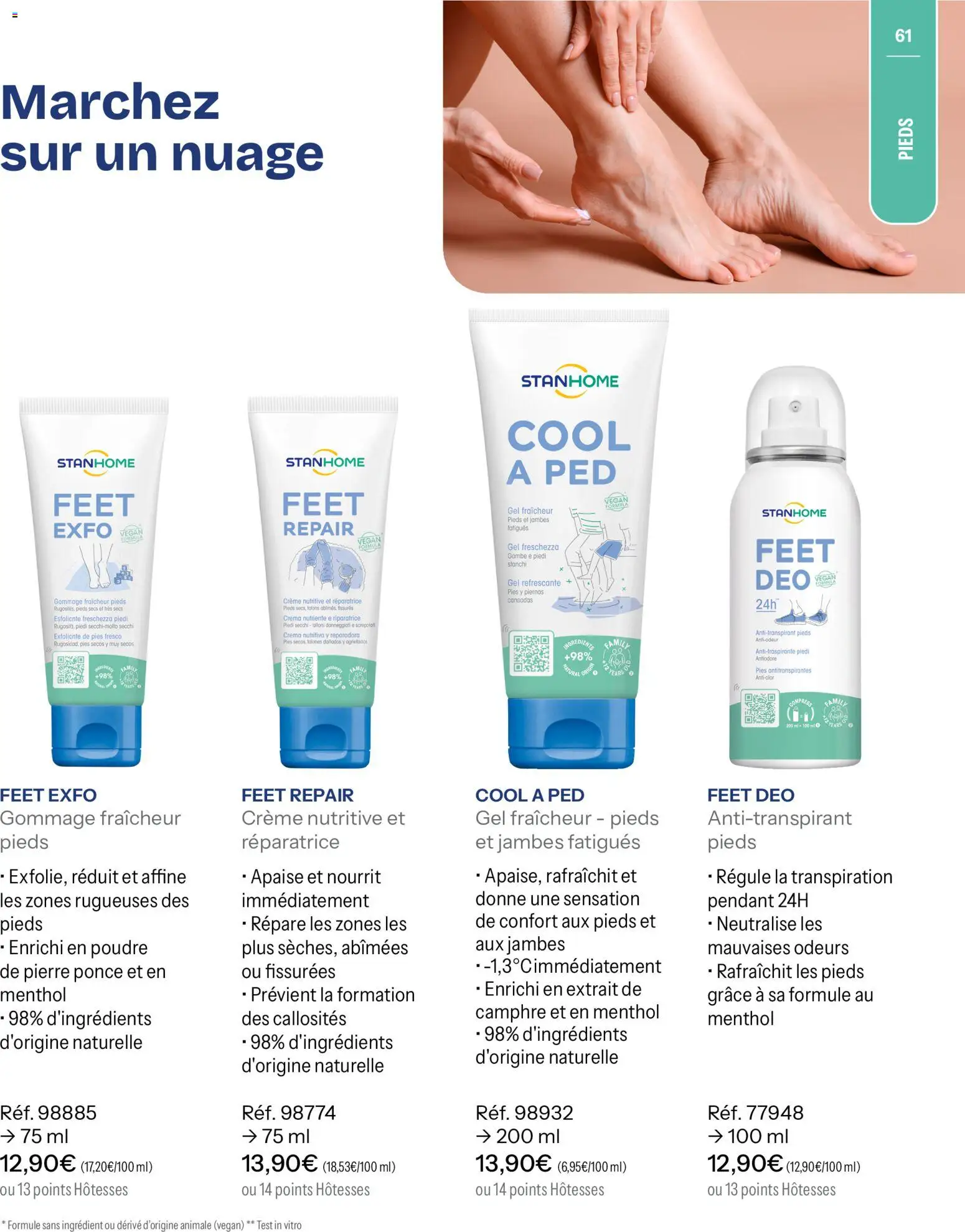 {H1} | Page: 61 | Produits: Poudre, Gommage, Crème