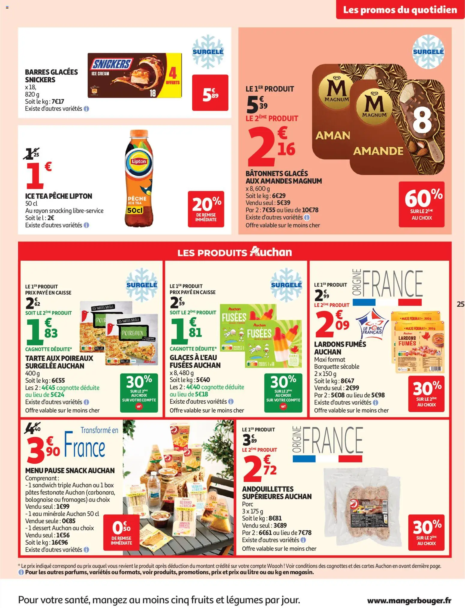 {H1} | Pagina: 25 | Producten: Sandwich, Snickers, Rooibos tea, Box