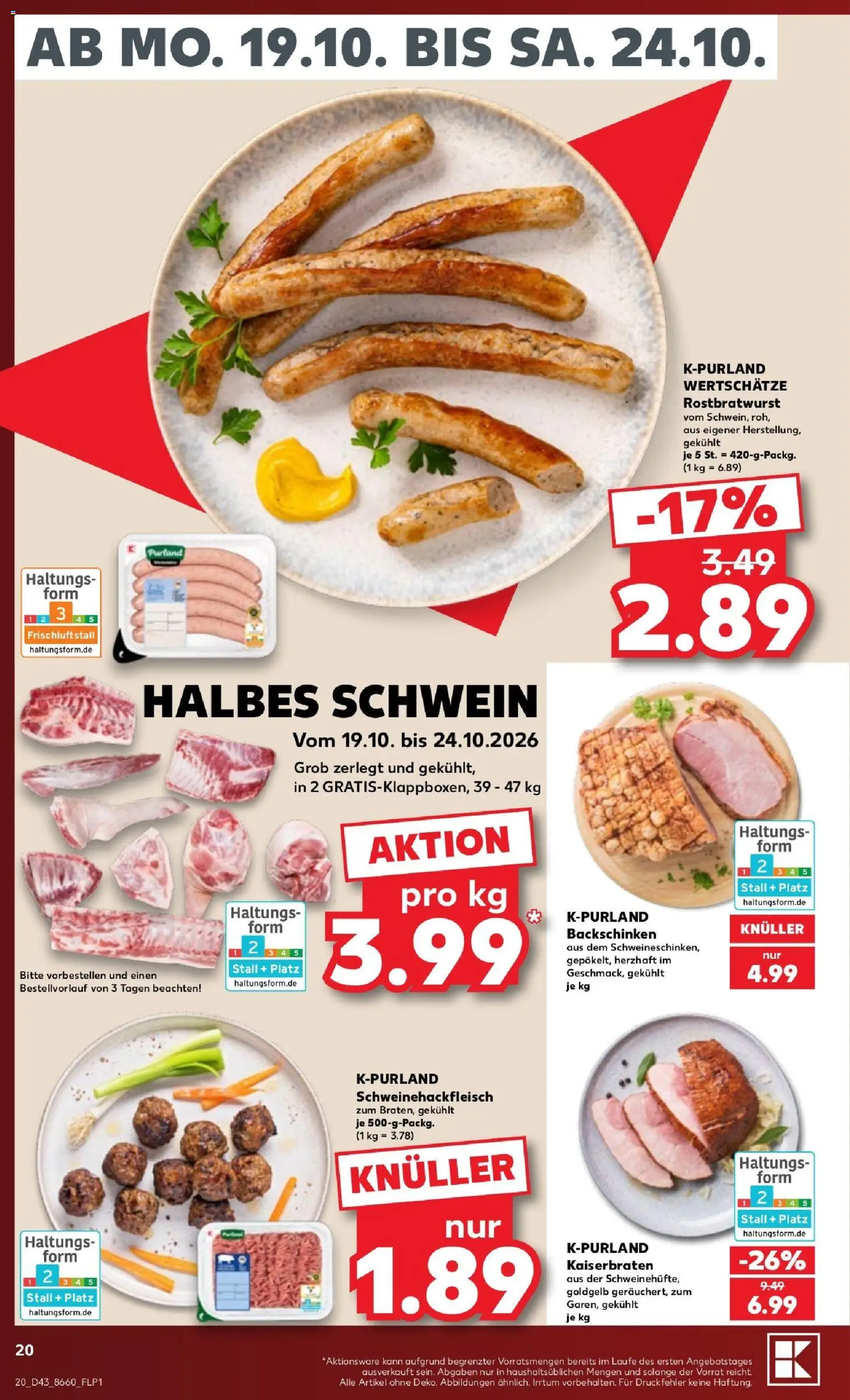 Kaufland Prospekt Köln – gültig ab 19.10.2026 | Seite: 20