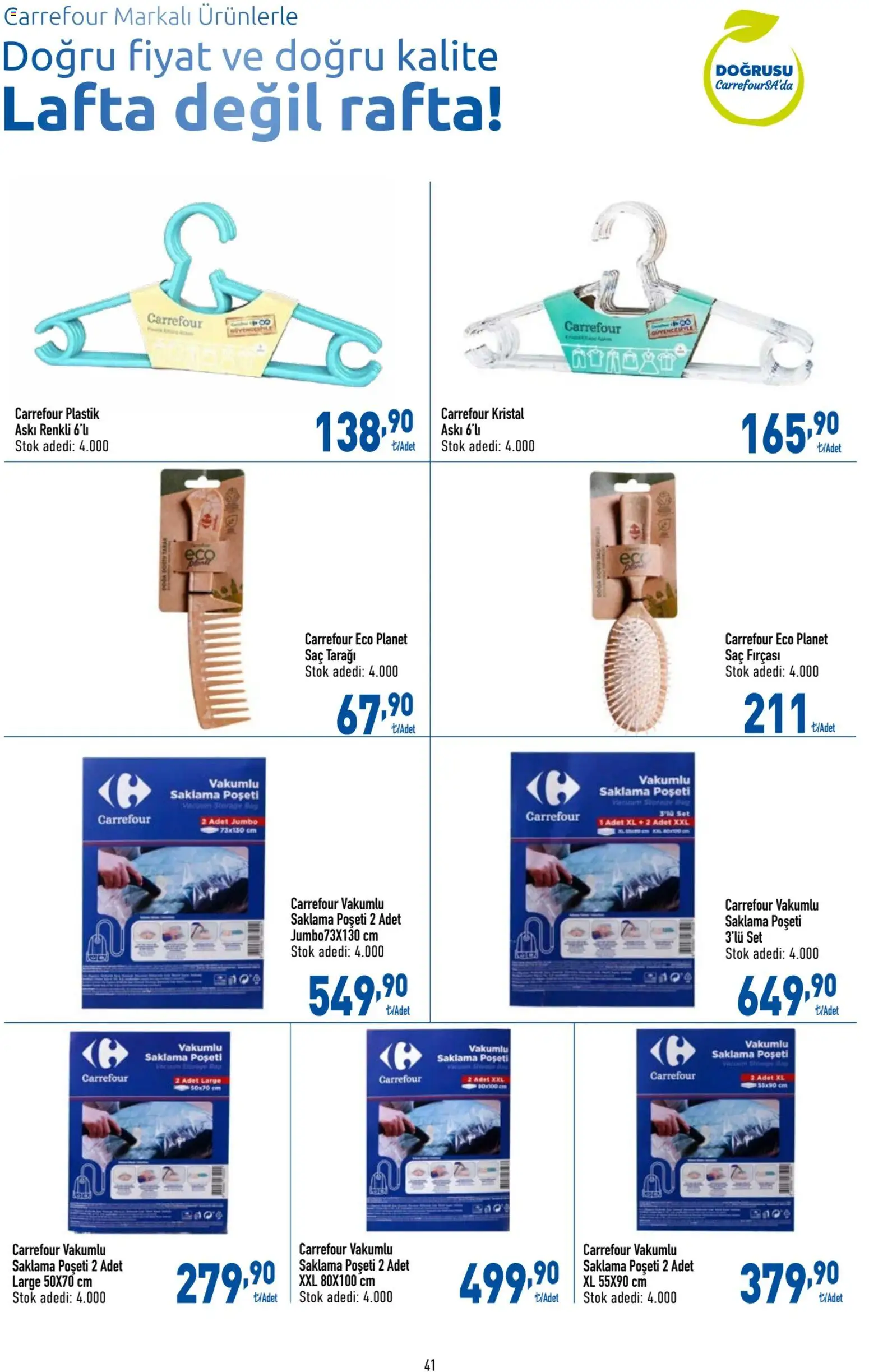 CarrefourSA Katalog - 18.05.2026 tarihinden itibaren geçerlidir | Sayfa: 41 | Ürünler: Askı