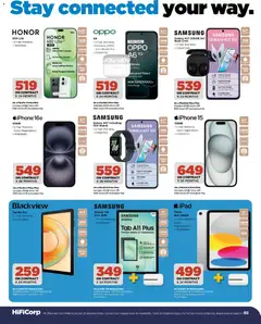 HiFi Corp specials catalogue – valid from 01/07/2026 | Page: 3 | Products: Sim, Watch, Camera, Battery