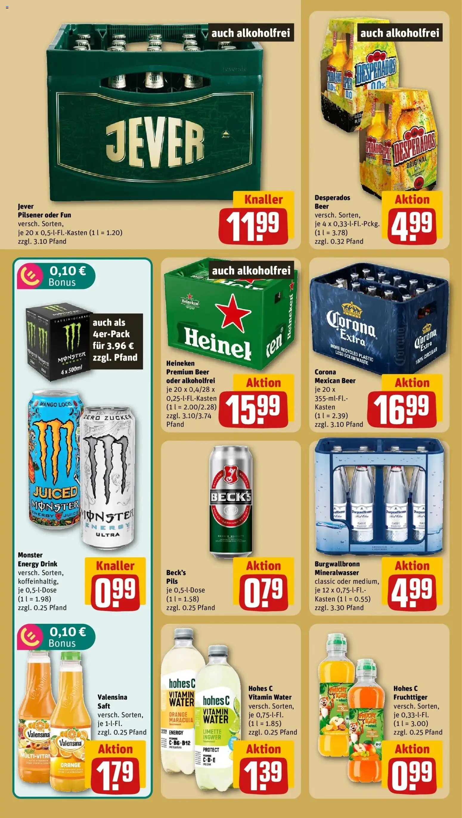 REWE Prospekt ab 14.09.2026 zum Blättern » Angebote | Seite: 20 | Produkte: Pils, Valensina, Jever, Saft