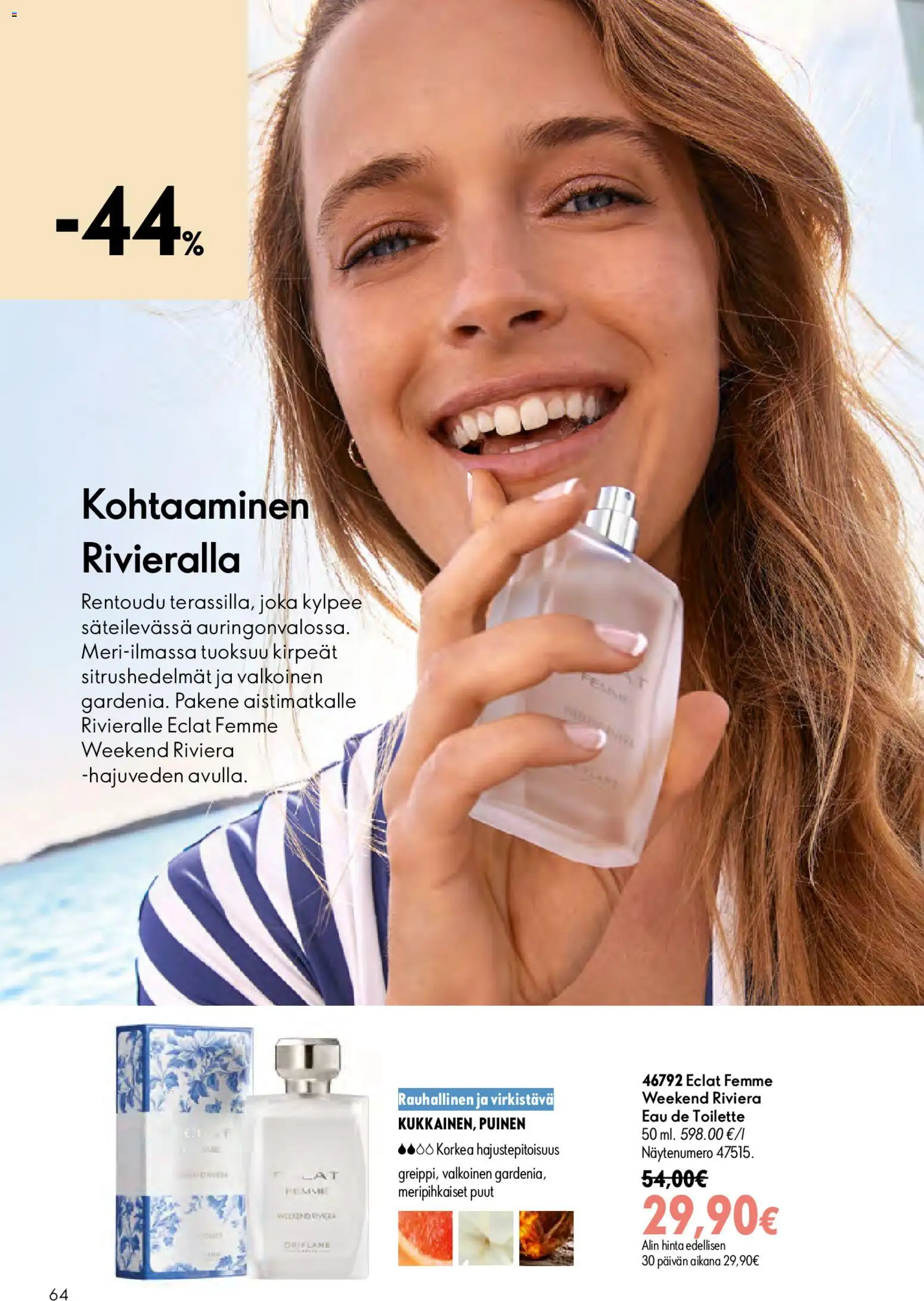 Oriflame - Esite 10 – voimassa 15/07/2026 alkaen | Sivu: 64