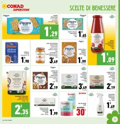 Anteprima del volantino FIOR DI FRUTTA BIOLOGICA RIGONI DI ASIAGO arancia amara/agrumi e zenzero/mandarino e curcuma 340g/pesche/albiccoca/lampone/fragole/mirtilli neri/frutti di bosco/more 330g, FIOR DI FRUTTA BIOLOGICA RIGONI DI ASIAGO arancia amara/agrumi e zenzero/mandarino e curcuma 340g/pesche/albiccoca/lampone/fragole/mirtilli neri/frutti di bosco/more 330g valido a partire dal 26/08/2026 | Pagina: 15 | Prodotti: Pomodoro, Crackers, Cocco, Assorbenti