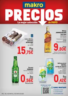 Vista previa Makro Precios Sur II válido desde el 04.05.2026