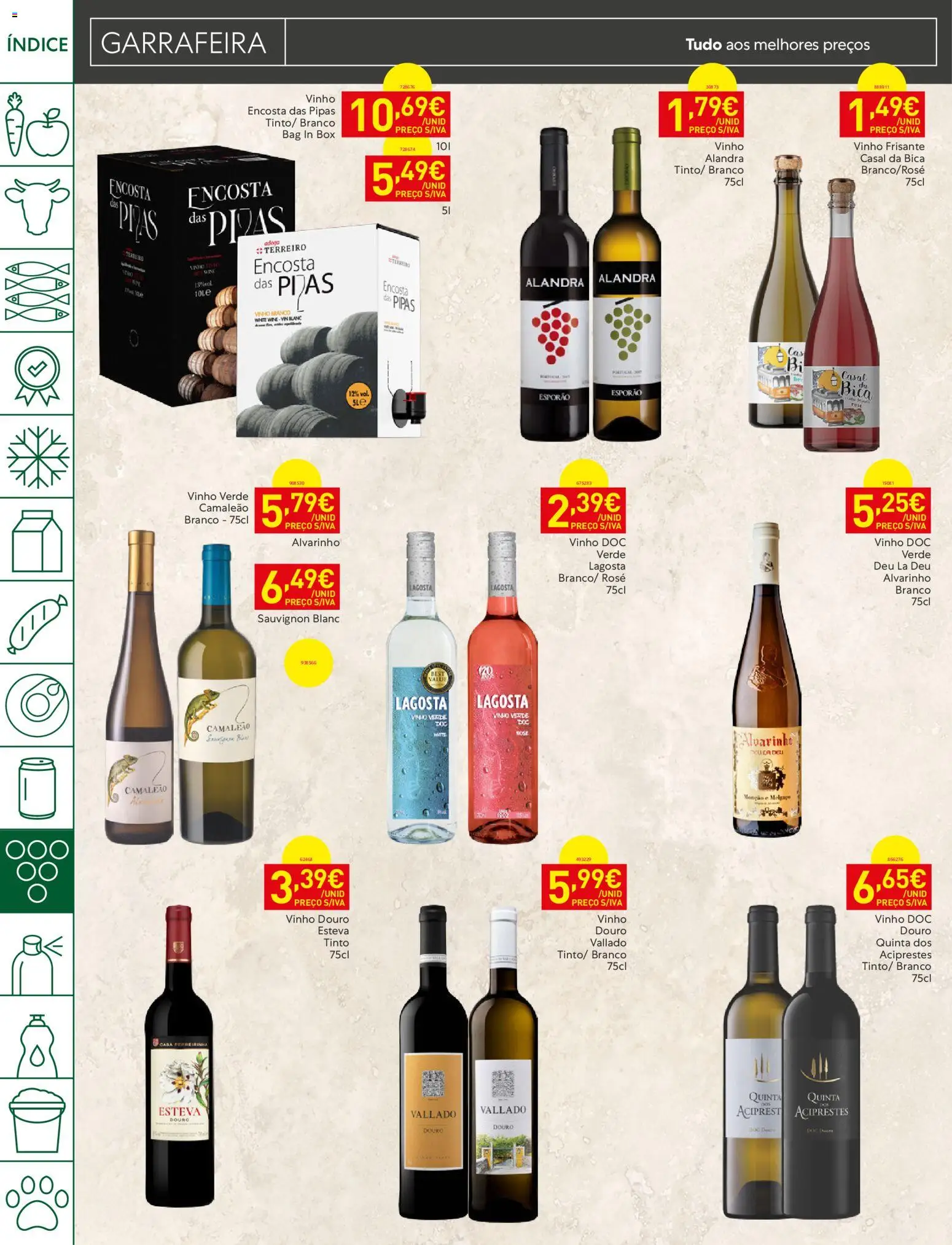 Recheio folheto Madeira │ válido de 18/08/2026 | Página: 26 | Produtos: Vinho branco, Lagosta, Vinho