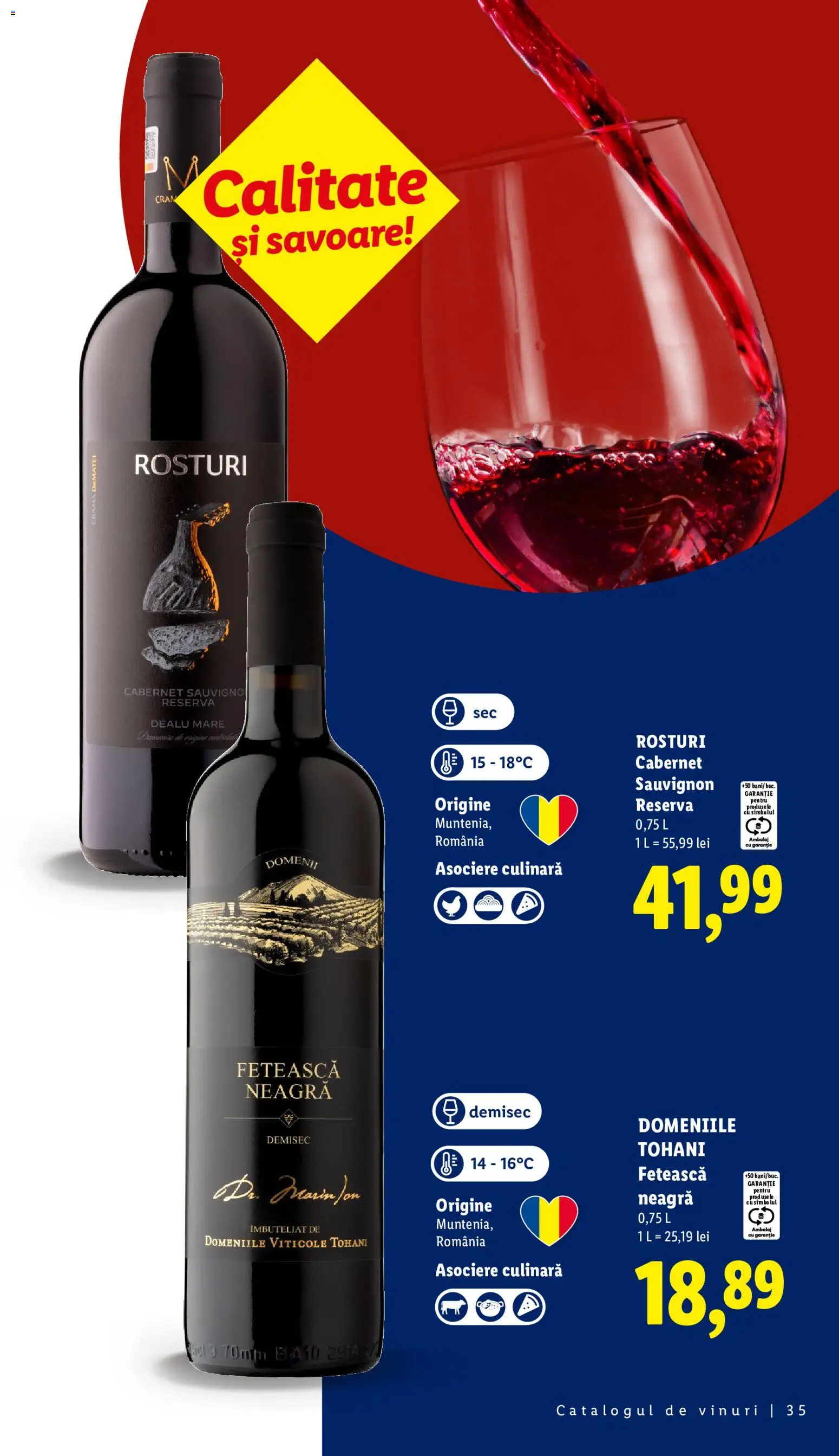 Noul catalog Lidl – valabil de la 28.09.2026 | Pagină: 35 | Produse: Sauvignon