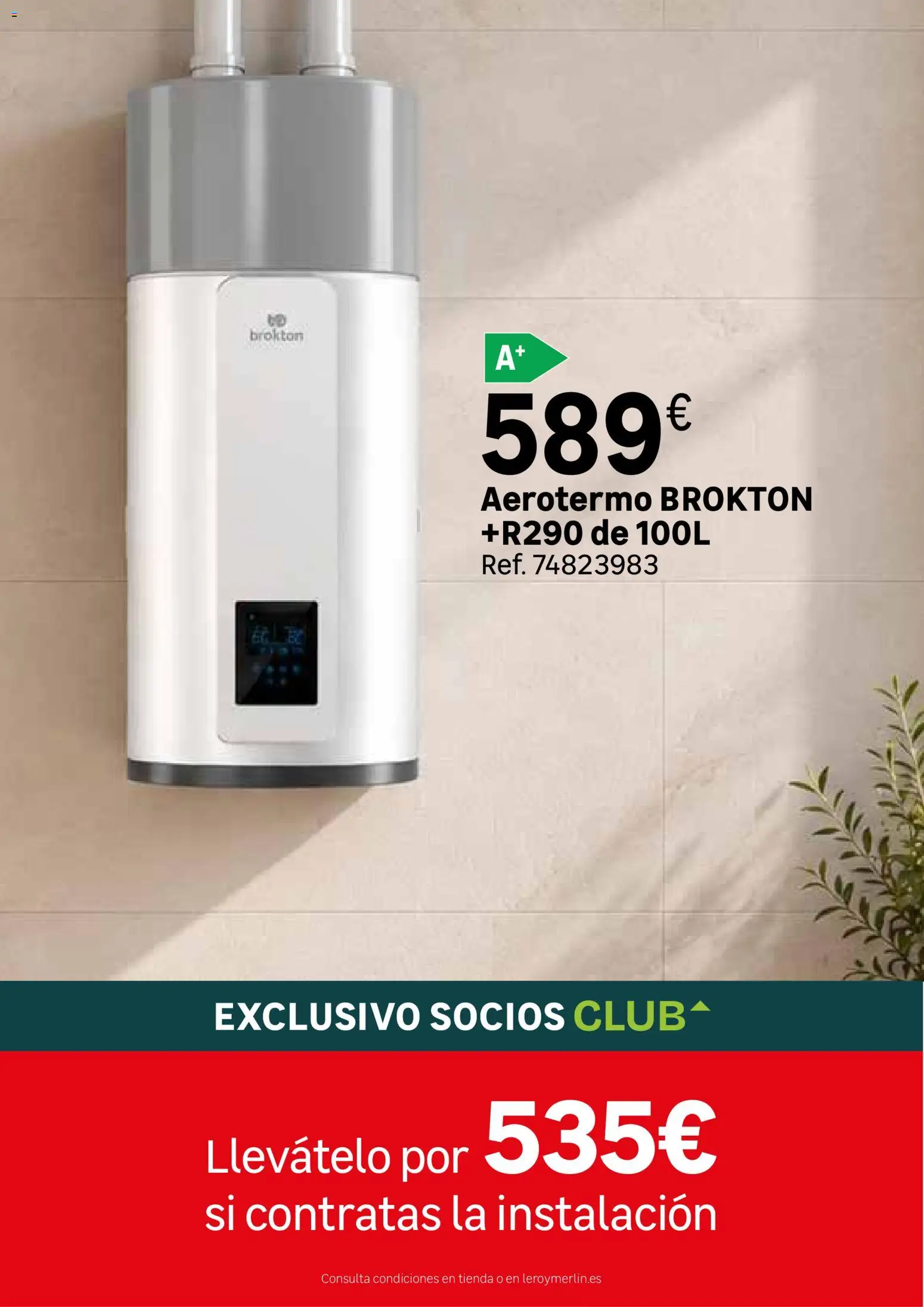 Leroy Merlin Calor en casa y mucho ahorro │ válido desde el 20/10/2026 | Página: 144