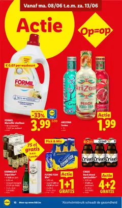 Lidl Folder week 24 - Voorbeeld van een folder van Lidl, geldig van 08.06.2026 | Pagina: 10 | Producten: Wasmiddel