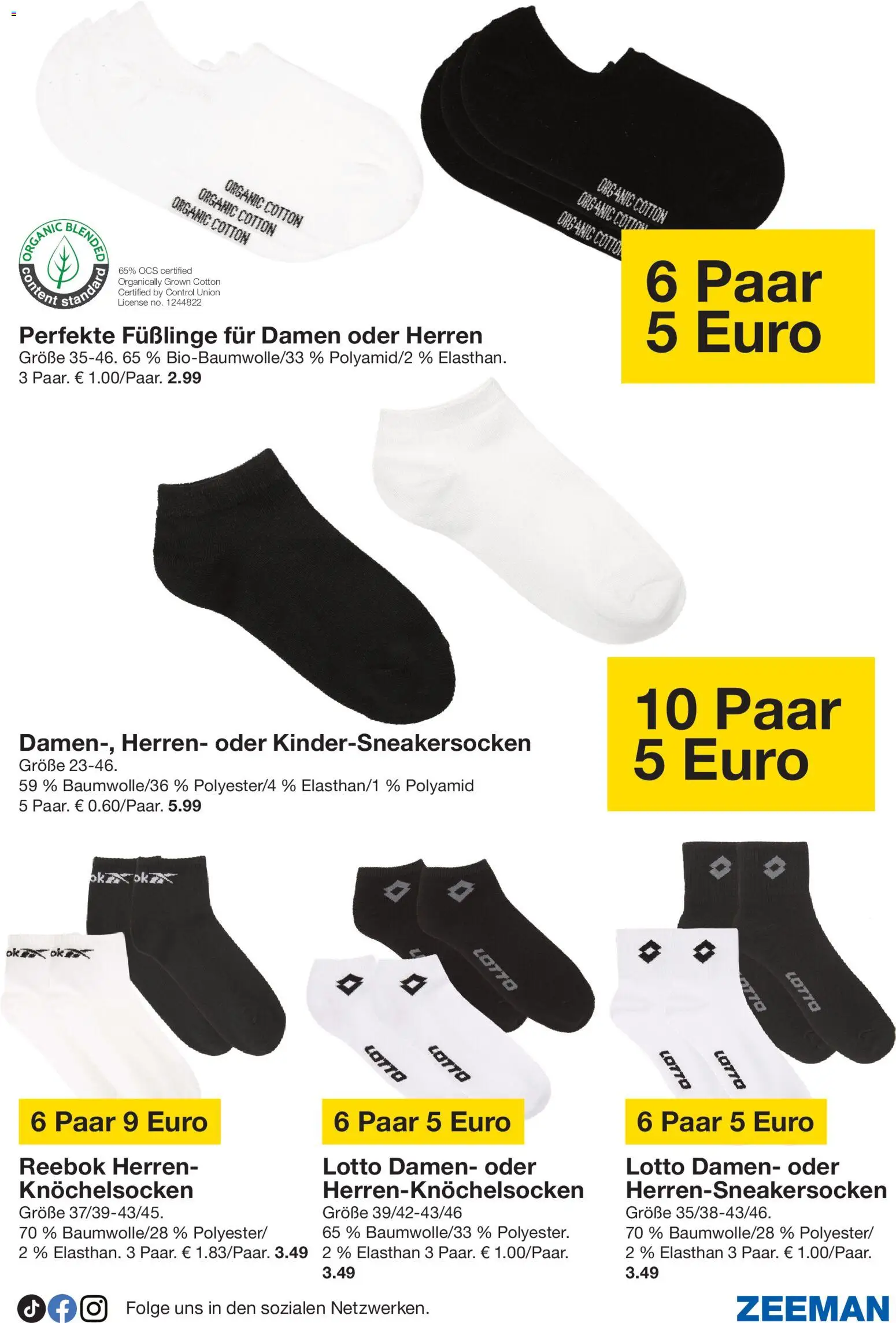 Zeeman Prospekt – gültig ab 27.06.2026 | Seite: 6