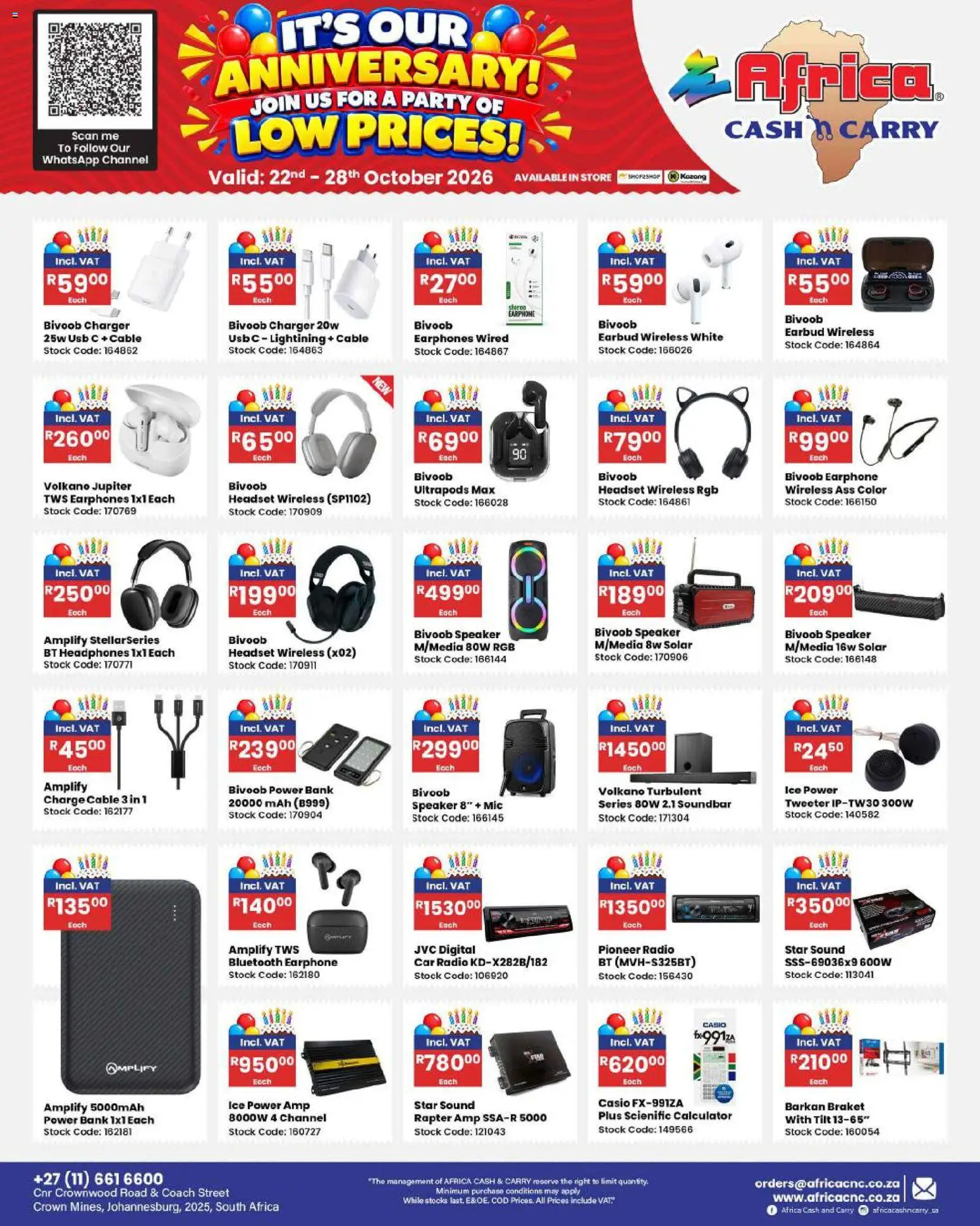 New Africa Cash & Carry catalogue – valid from 22/10/2026 | Page: 33
