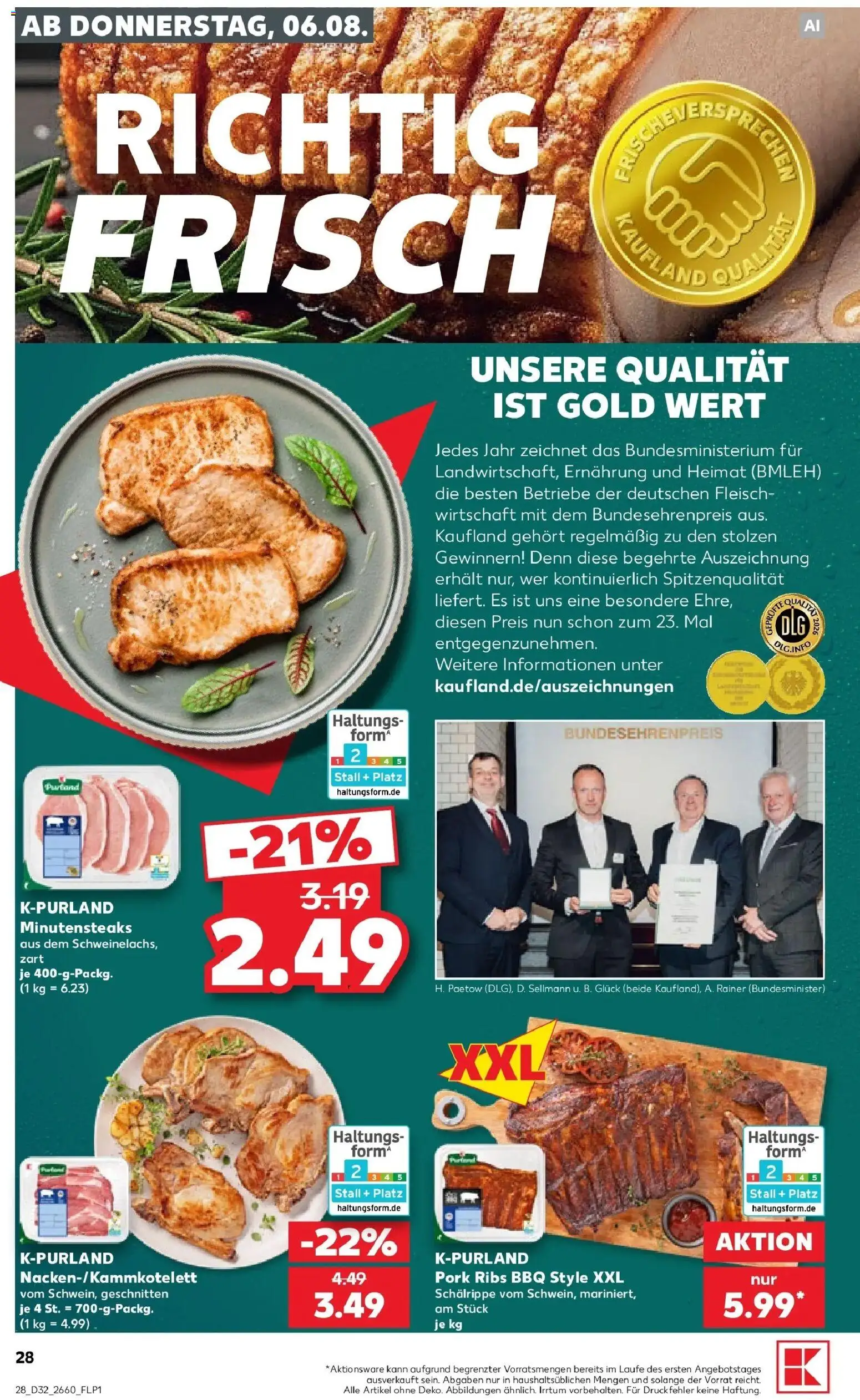 Kaufland Prospekt Buchen – gültig ab 03.08.2026 | Seite: 37 | Produkte: Fleisch