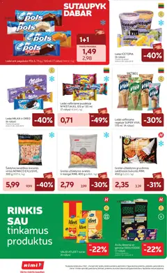 Rimi leidinys galioja nuo 2026.07.28 | Puslapis: 12 | Prekių: Ledai, Plombyras
