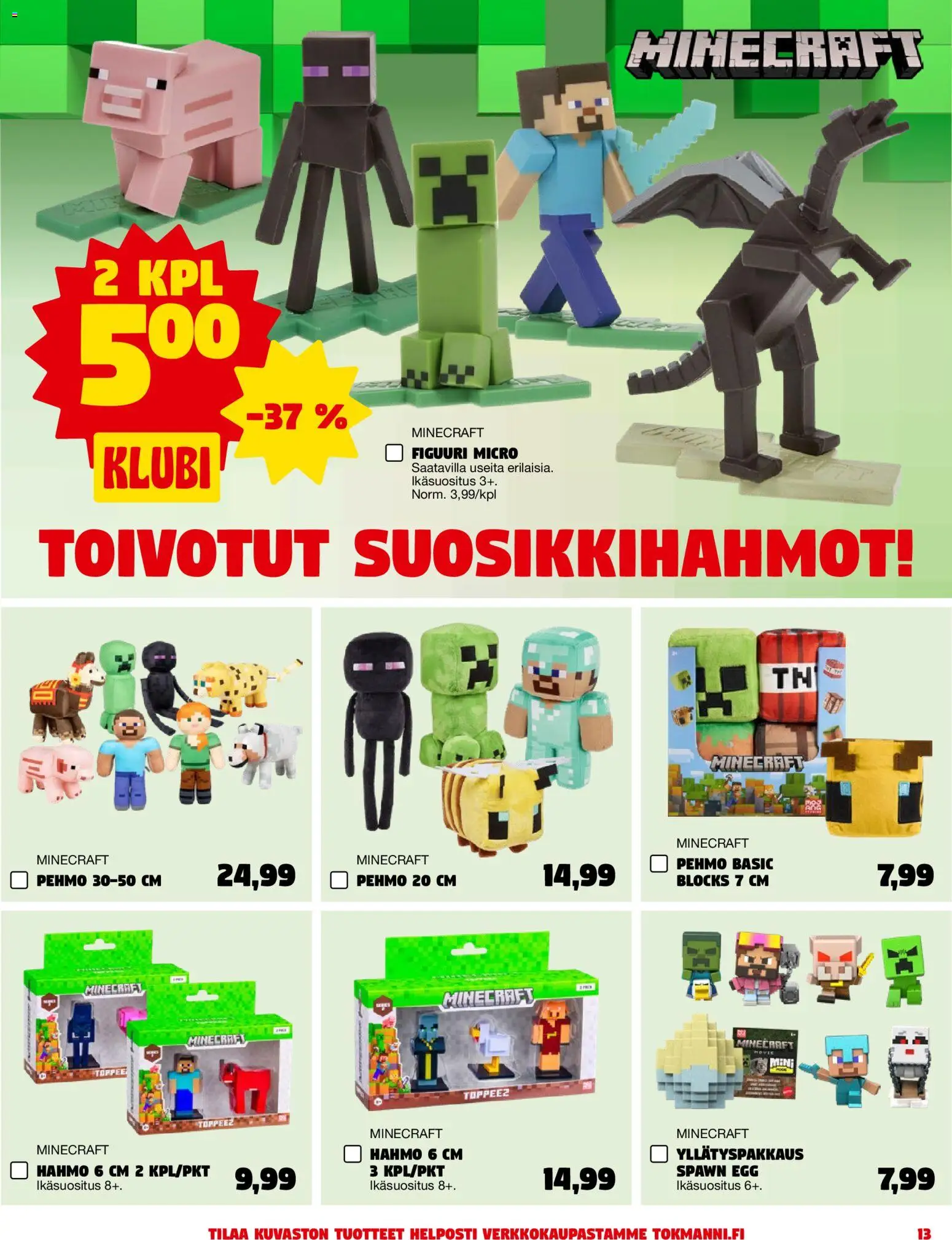 Tokmanni Joululelut 2026 – voimassa 02/11/2026 alkaen | Sivu: 13