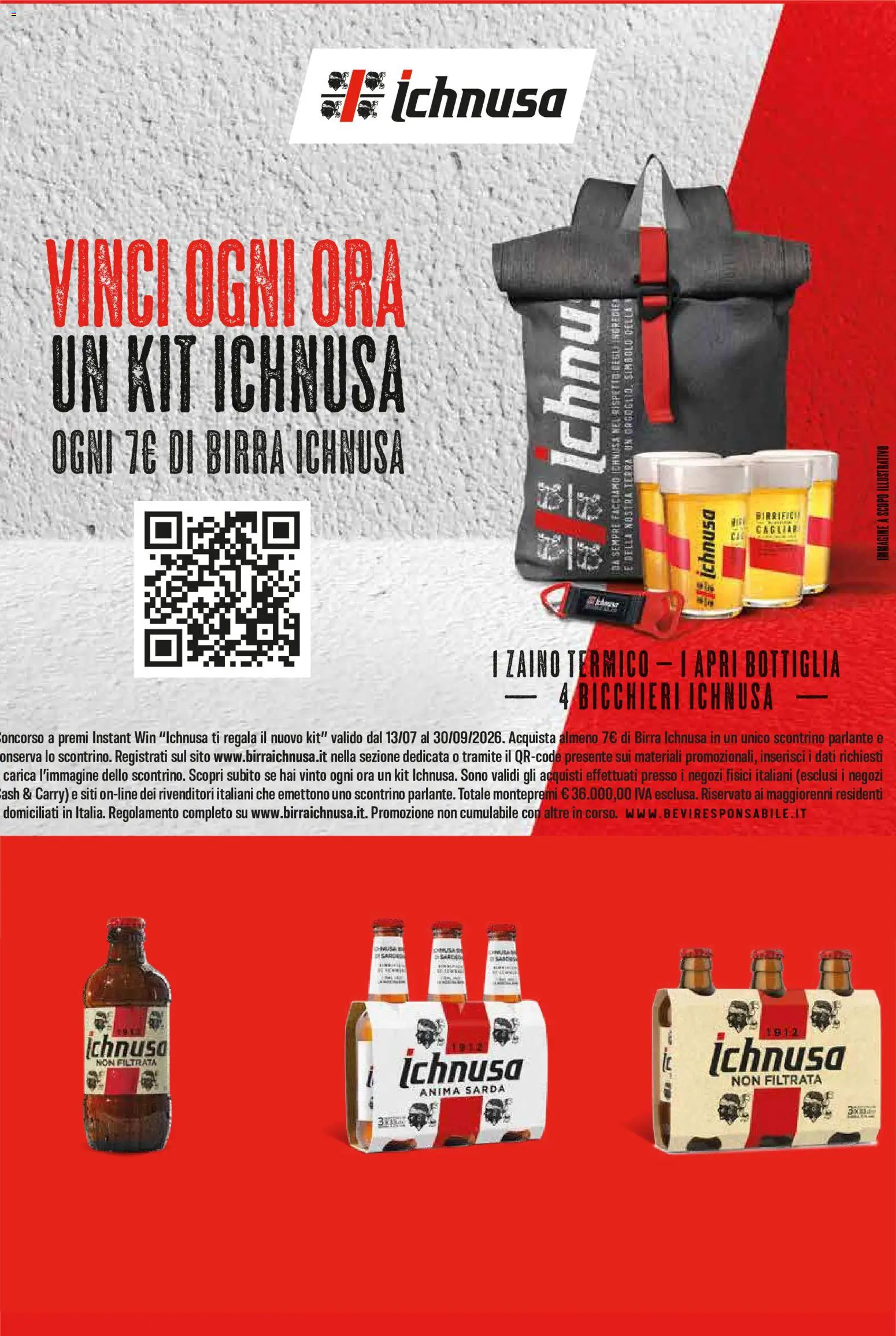 Volantino Galassia del 20/08/2026 | Pagina: 2 | Prodotti: Birra, Tè, Bottiglia, Birra Ichnusa