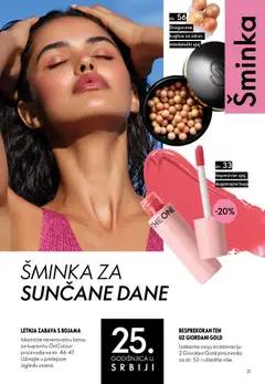 Oriflame katalog Avgust 2026 - pregled Oriflame kataloga - važi od 05.08.2026 | Strana: 31 | Proizvode: Šminka