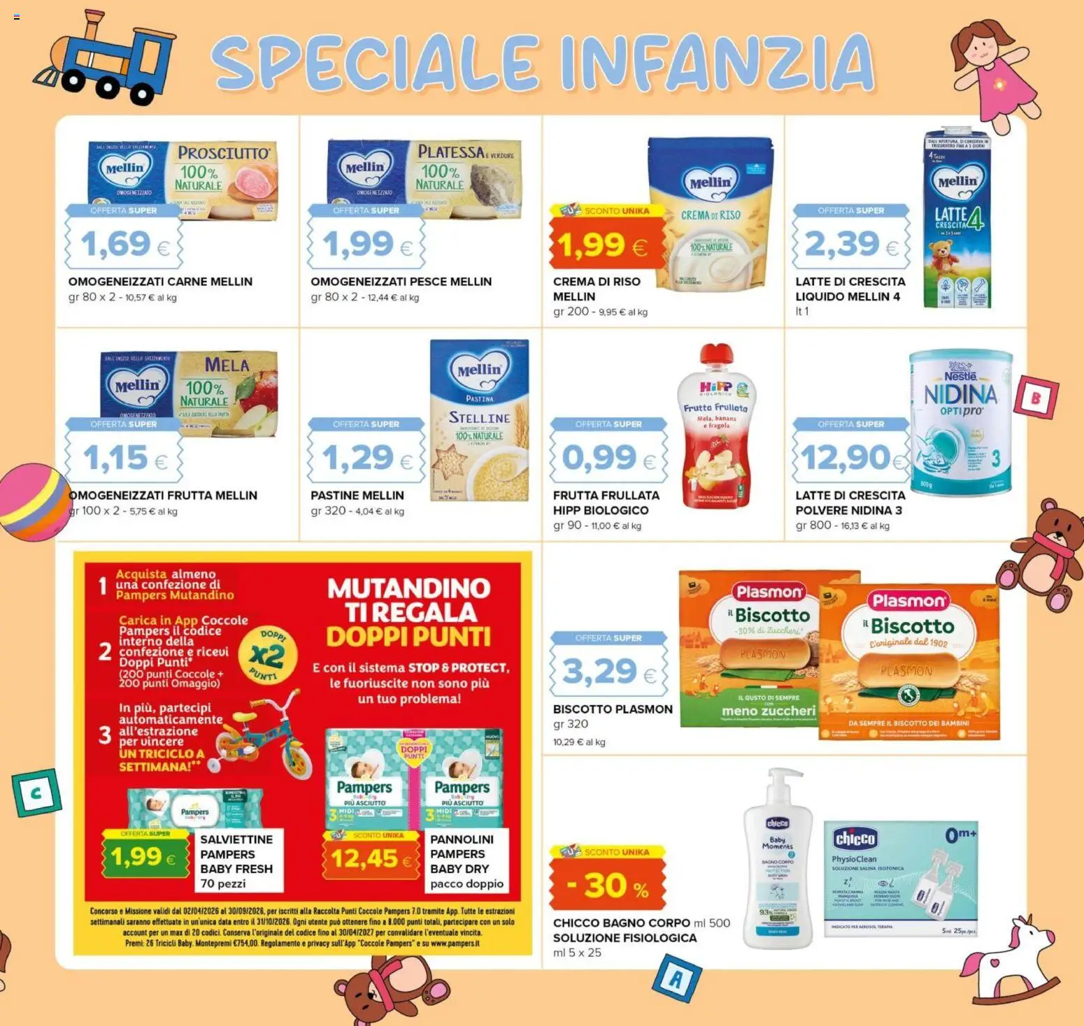 Volantino Oasi del 14/09/2026 | Pagina: 23 | Prodotti: Riso, Frutta, Carne, Bagno