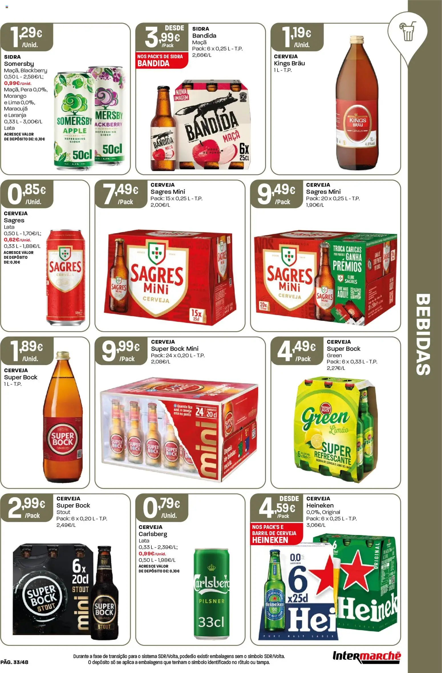 Intermarché folheto │ válido de 30/07/2026 | Página: 33