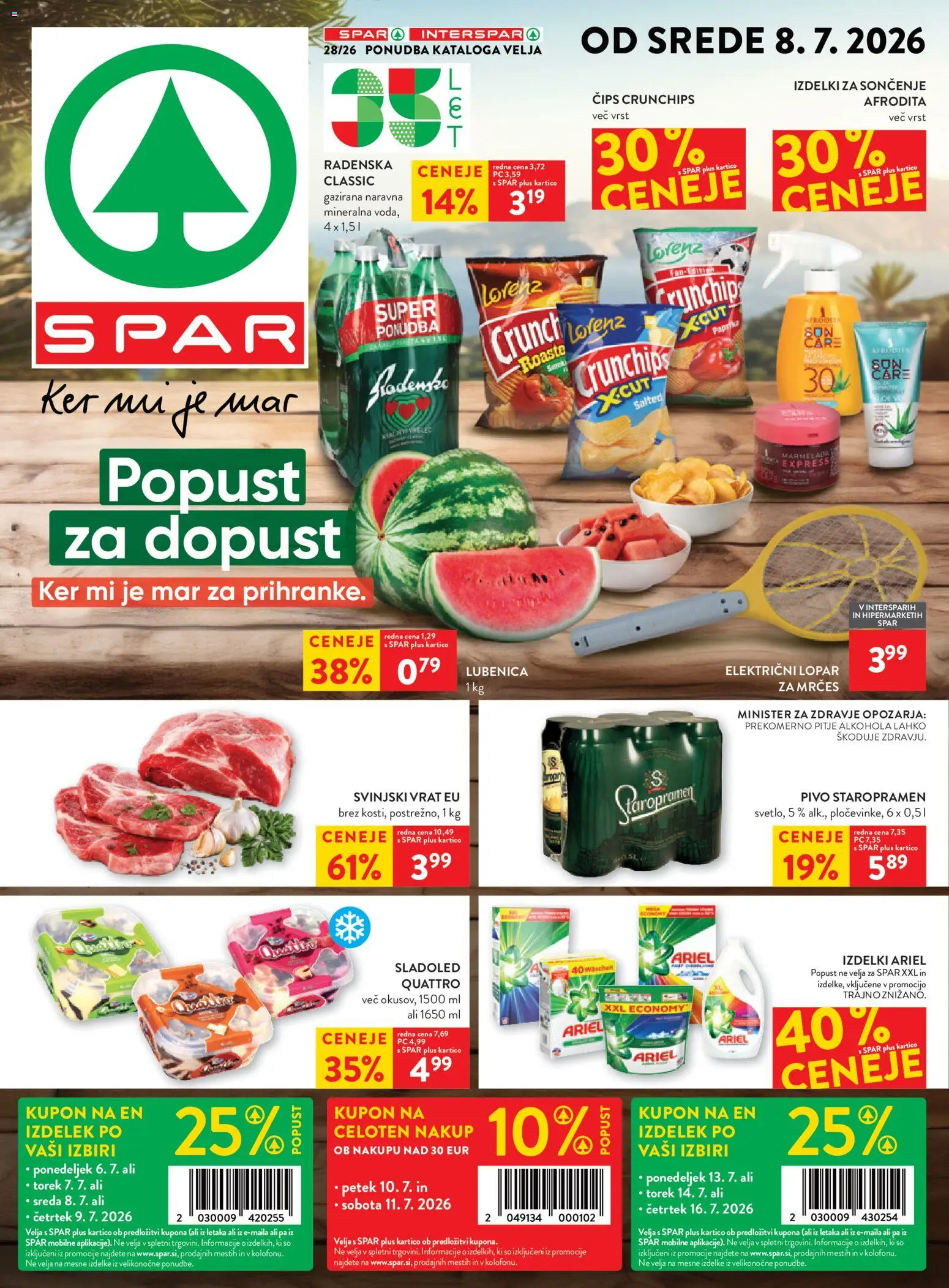 Spar katalog 28/26 | Veljaven od 08.07.2026 catalogue cover