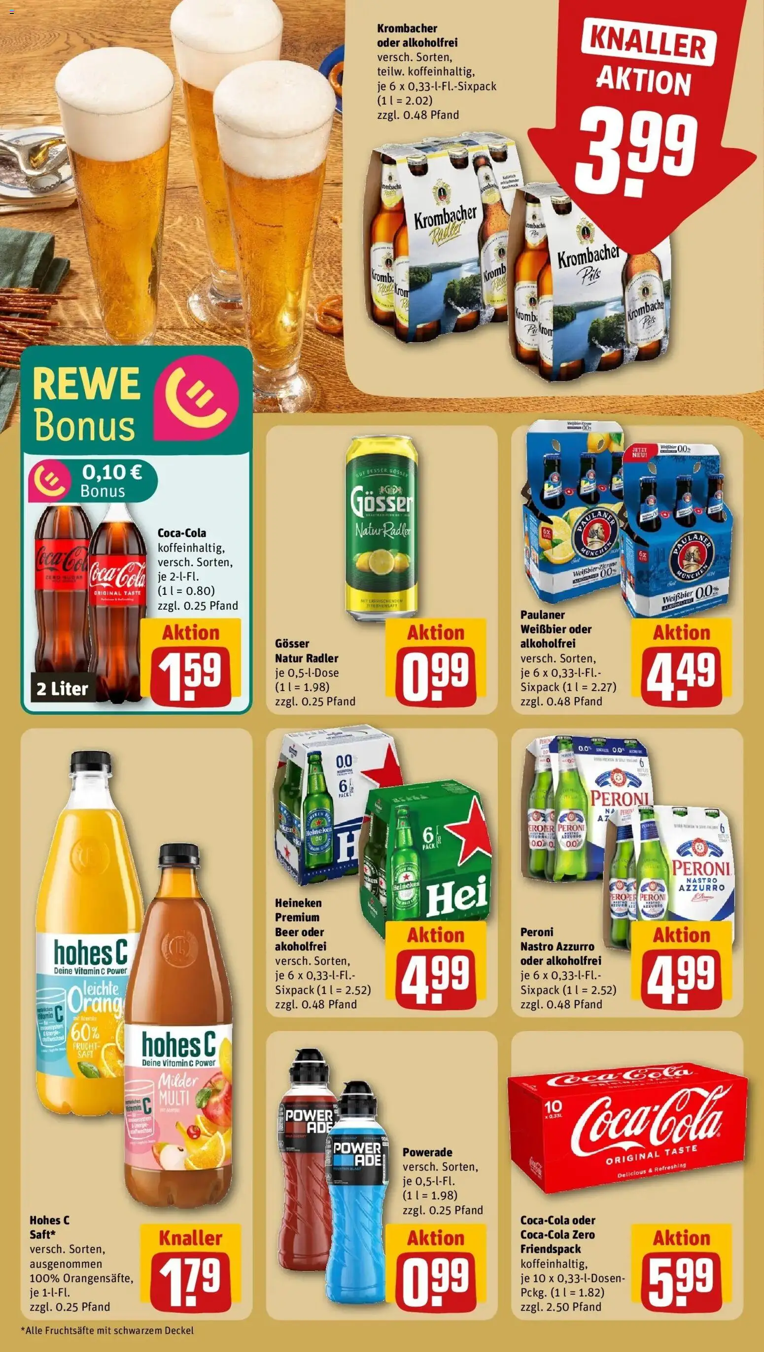 Rewe Prospekt Halle (Saale)	 – gültig ab 02.03.2026 | Seite: 16 | Produkte: Weißbier, Pils, Radler, Krombacher