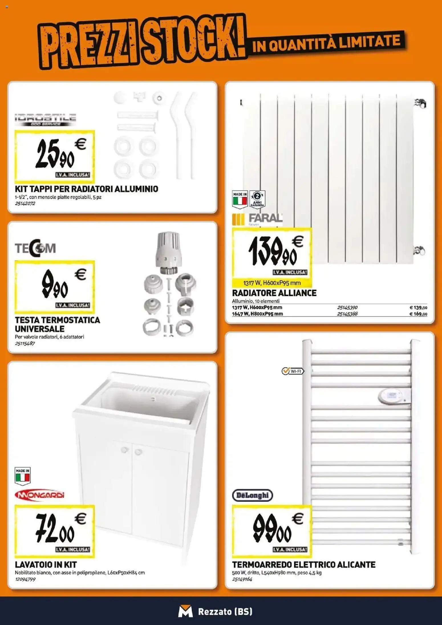 Nuovo TECNOMAT catalogo Rezzato dal 29/10/2026 > offerte anteprima 🛍️ | Pagina: 6 | Prodotti: Alluminio