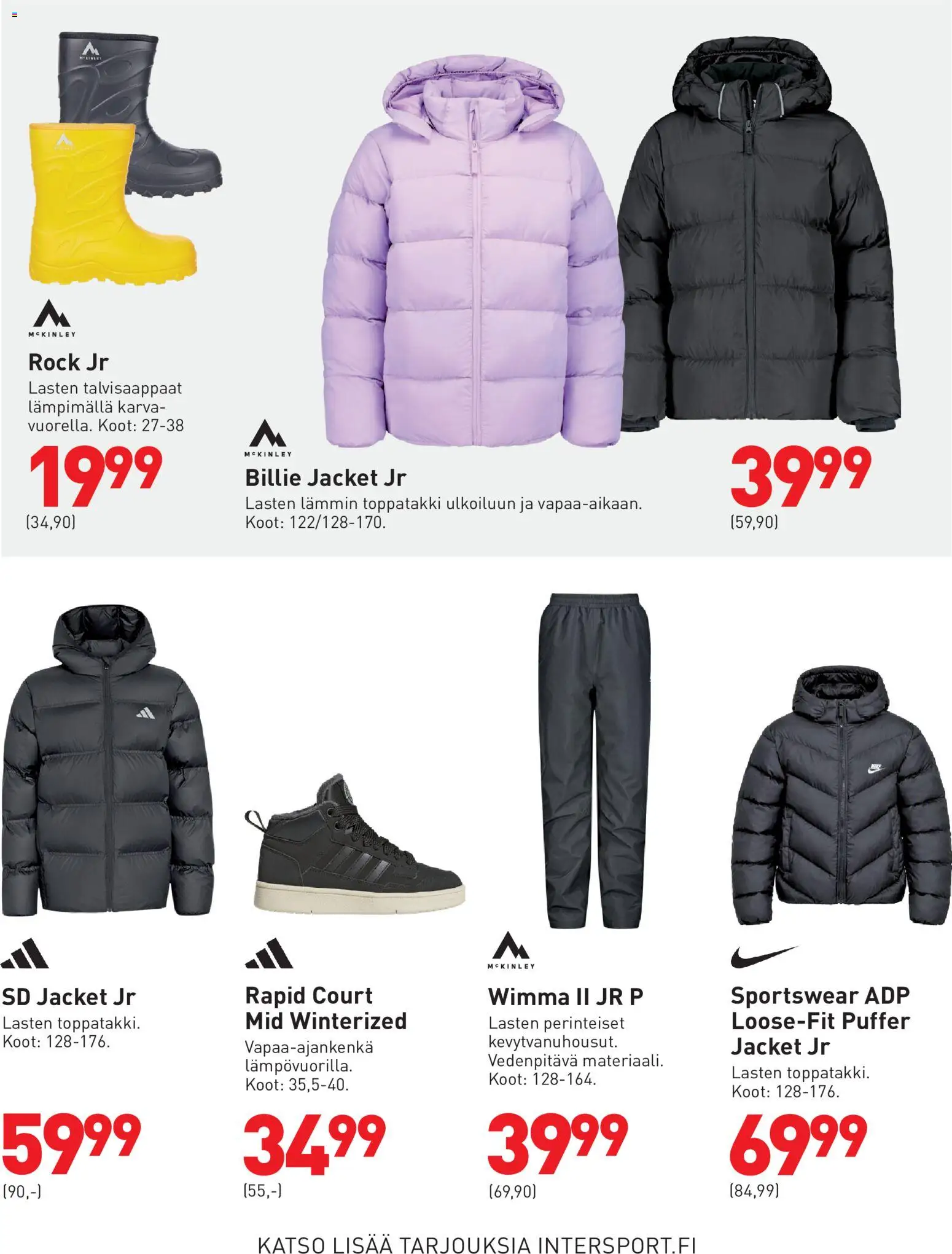 Intersport tarjoukset – voimassa 25/09/2026 alkaen | Sivu: 7 | Tuotteet: Toppatakki