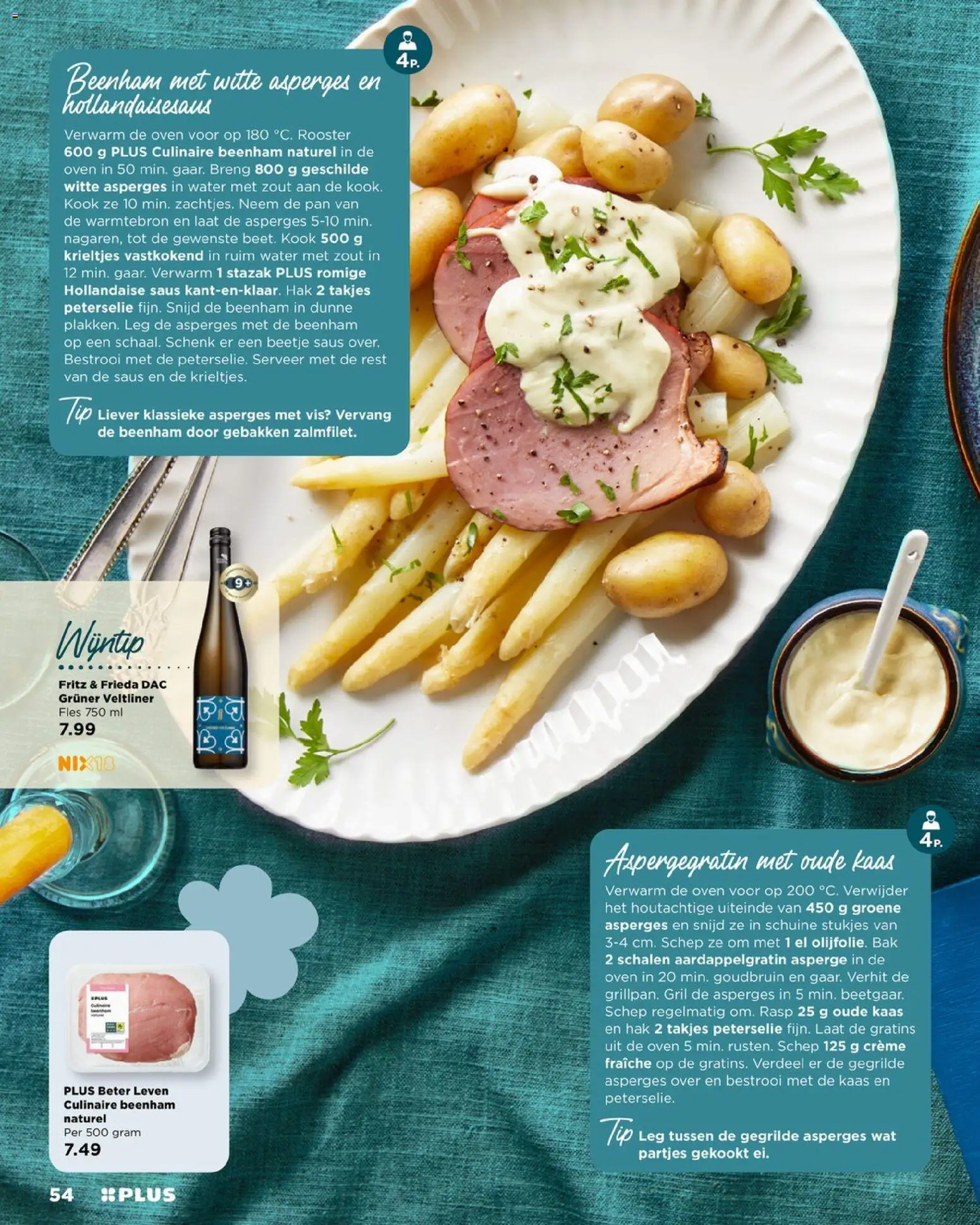{H1} | Pagina: 54 | Producten: Kaas, Schep, Rooster, Saus