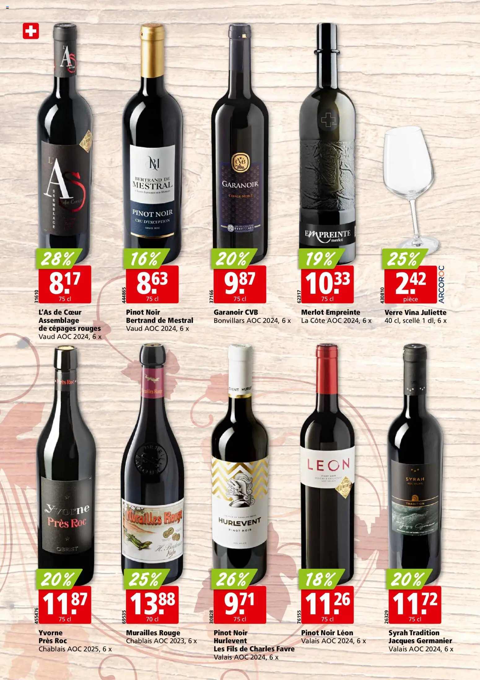 Aligro aktionen Vins Chavannes – gültig ab 21.09.2026 | Seite: 2 | Produkte: Merlot, Rouge