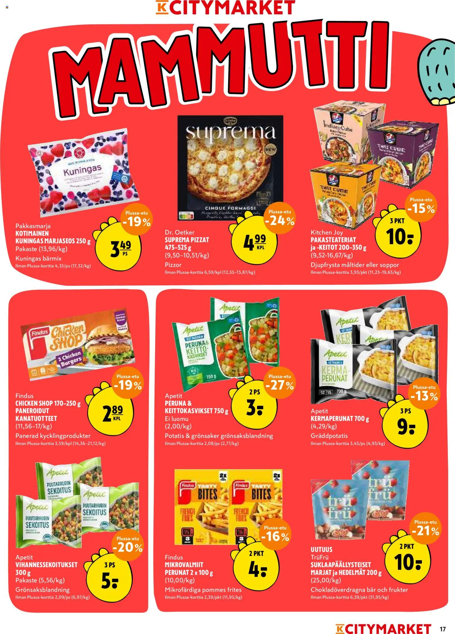 K-Citymarket tarjoukset – voimassa 03/08/2026 alkaen | Sivu: 17