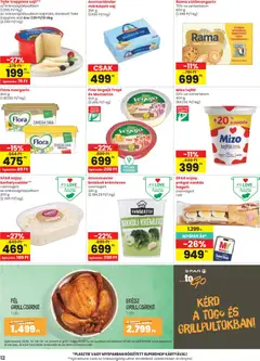 Spar akciós újság - amely érvényes a következő dátumtól: 2026.10.08. | Oldal: 12 | Termékek: Grillcsirke, Bagett, Vaj, Sajt