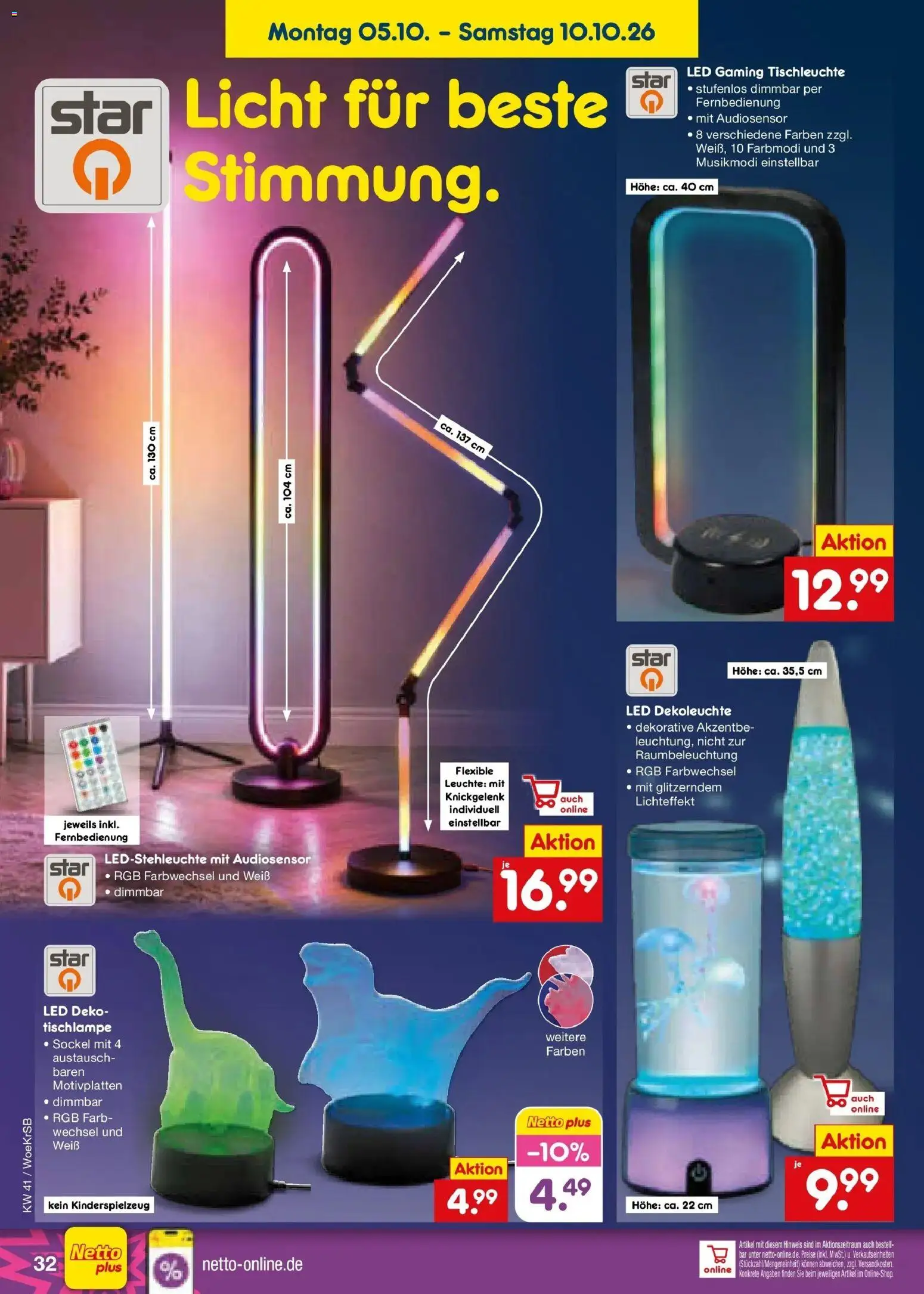 Netto Marken-Discount Prospekt Baesweiler (ab 05.10.2026) » Angebote | Seite: 40