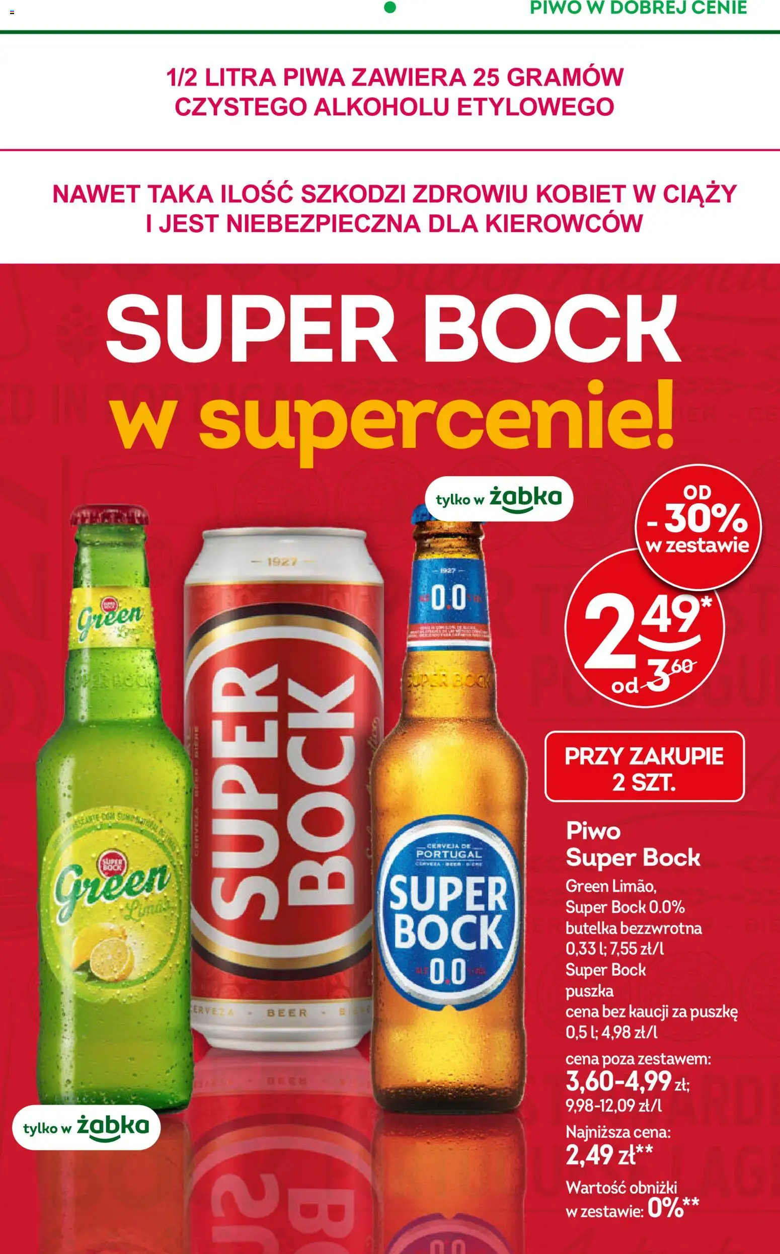 Żabka gazetka od 17.06.2026 | Strona: 65 | Produkty: Piwo