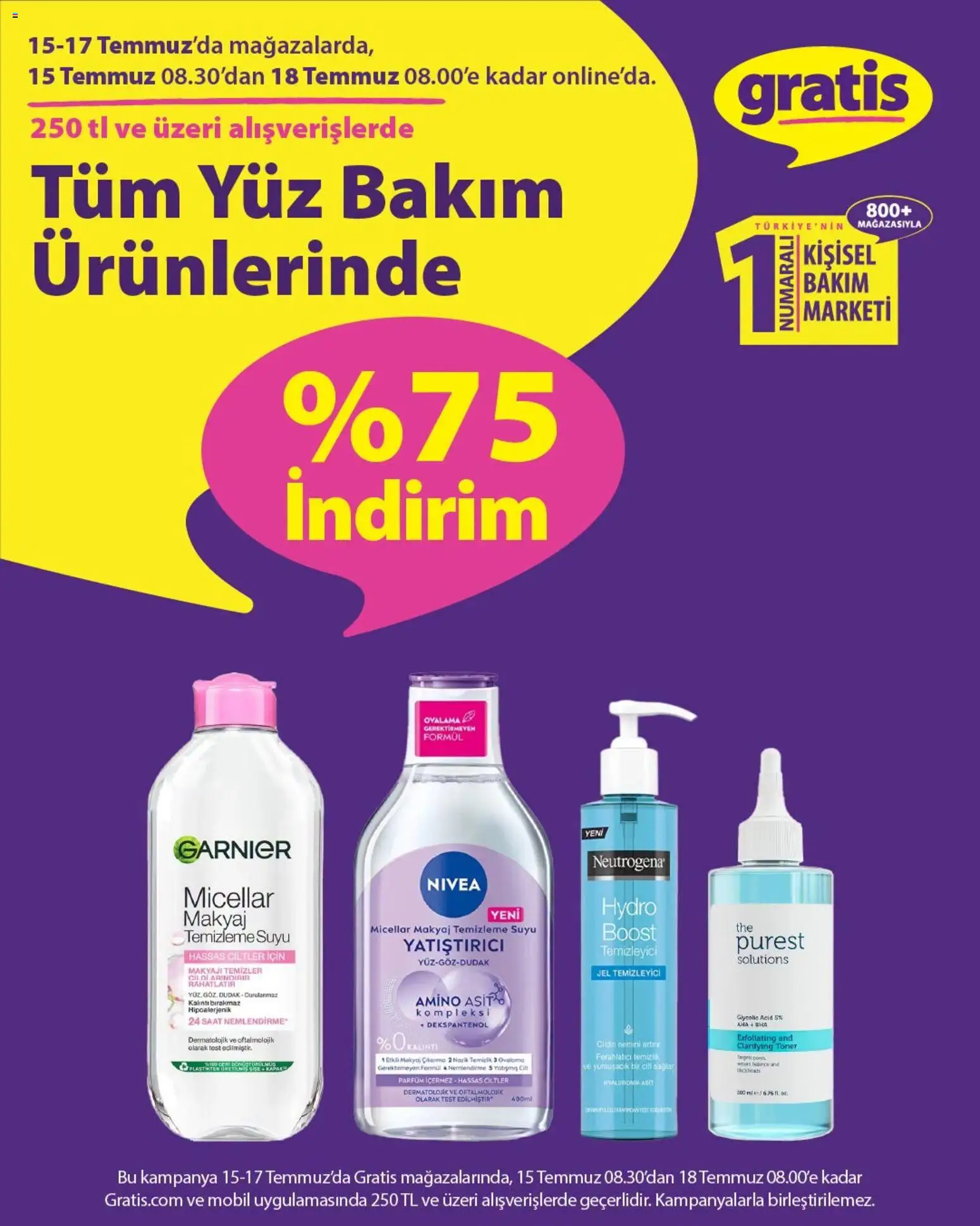 Gratis İndirim - 15 Temmuz 2026 tarihinden itibaren geçerlidir | Sayfa: 2