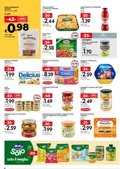 Anteprima del volantino bennet volantino valido a partire dal 16/07/2026 | Pagina: 8 | Prodotti: Pomodoro, Pasta, Mutti, Sgombro