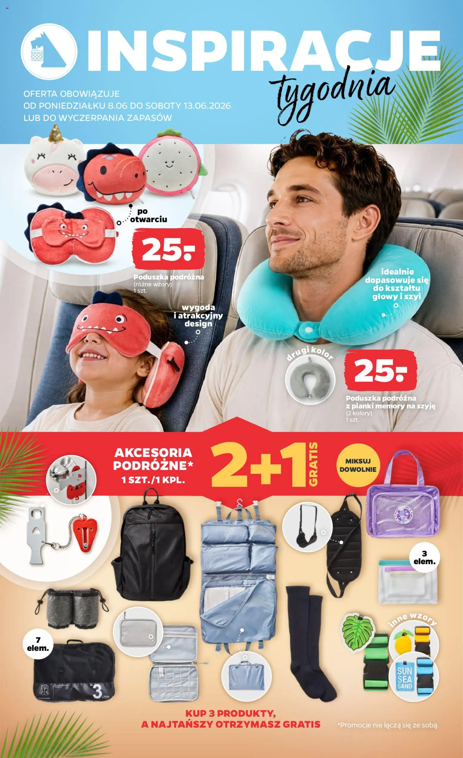 Netto gazetka od poniedziałku NonFood od 08.06.2026 | Strona: 2 | Produkty: Poduszka, Pianki