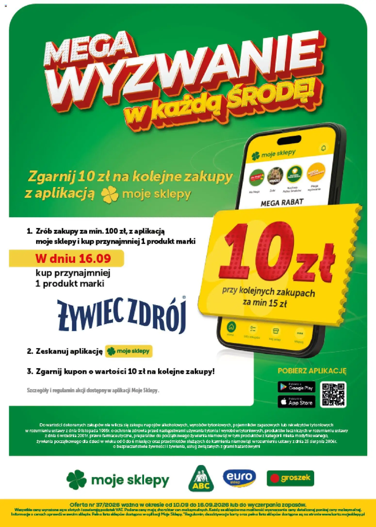 ABC gazetka - Minimarket od 10.09.2026 | Strona: 16 | Produkty: Groszek, Mleka