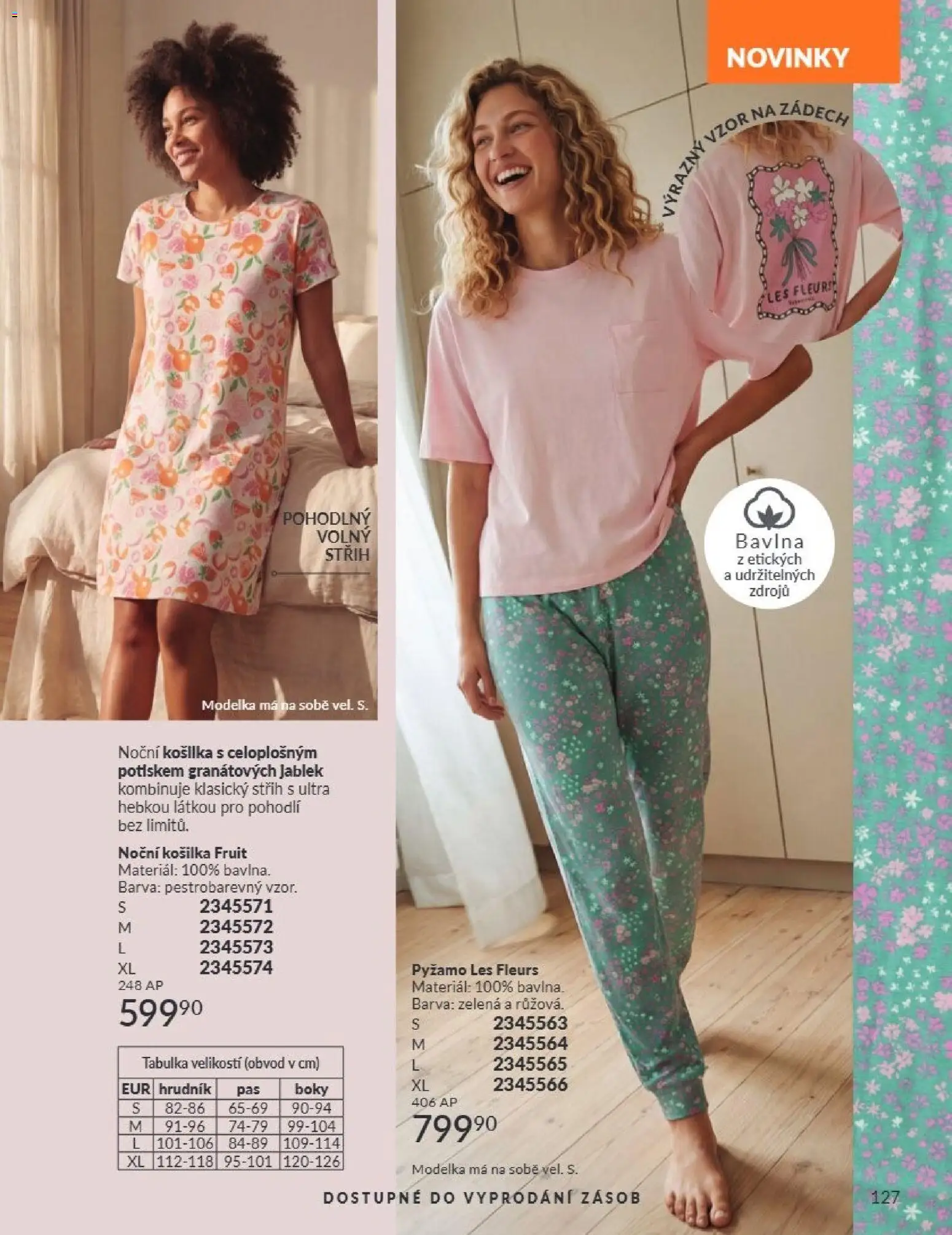 Avon Katalog 07/2026 od 01.07.2026 | Strana: 127 | Produkty: Pyžamo