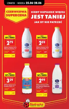 Pogląd oferty "Mleko Świeże 3,2% Mleczna Dolina, 1 l, Mleko Świeże 3,2% Mleczna Dolina, 1 l" - ważna od 25.06.2026 | Strona: 2
