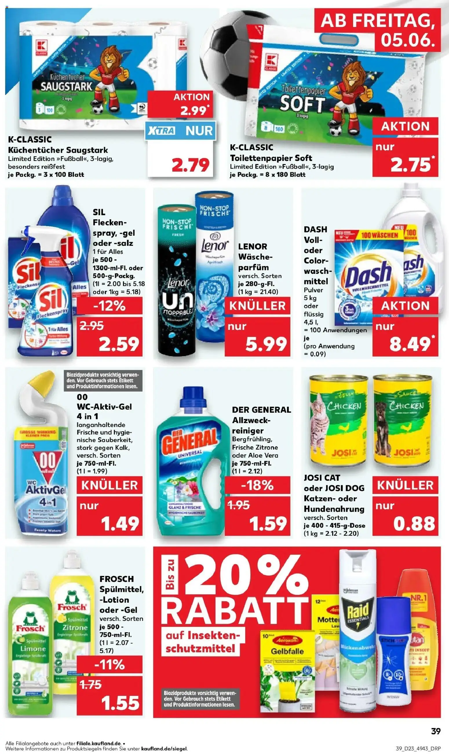 Kaufland Prospekt Hermeskeil – gültig ab 01.06.2026 | Seite: 46 | Produkte: Lenor, Salz, Zitrone, Toilettenpapier