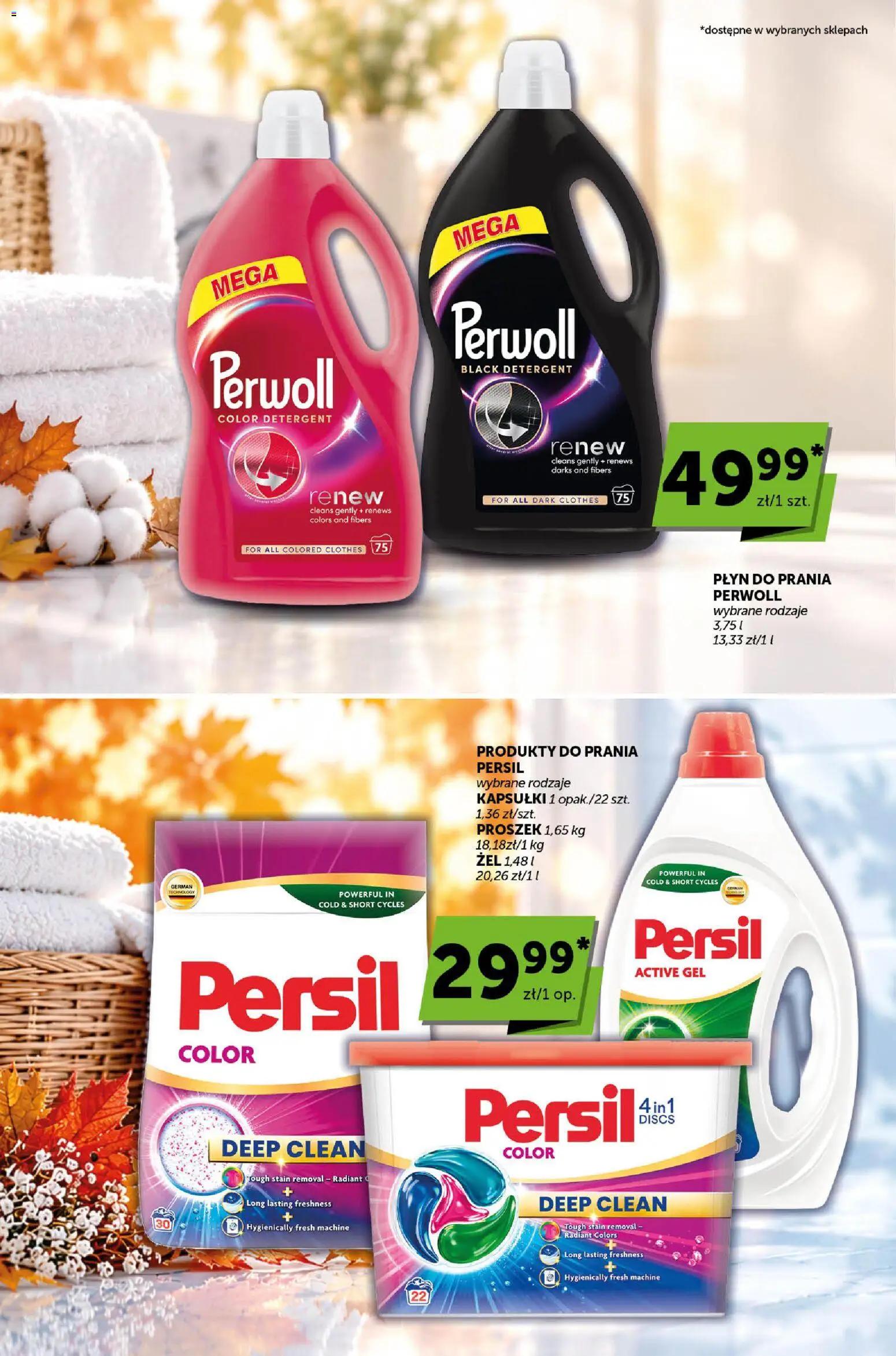 Groszek gazetka - Sprawdź, co więcej od 17.09.2026 | Strona: 6 | Produkty: Kapsułki, Proszek, Perwoll, Detergent