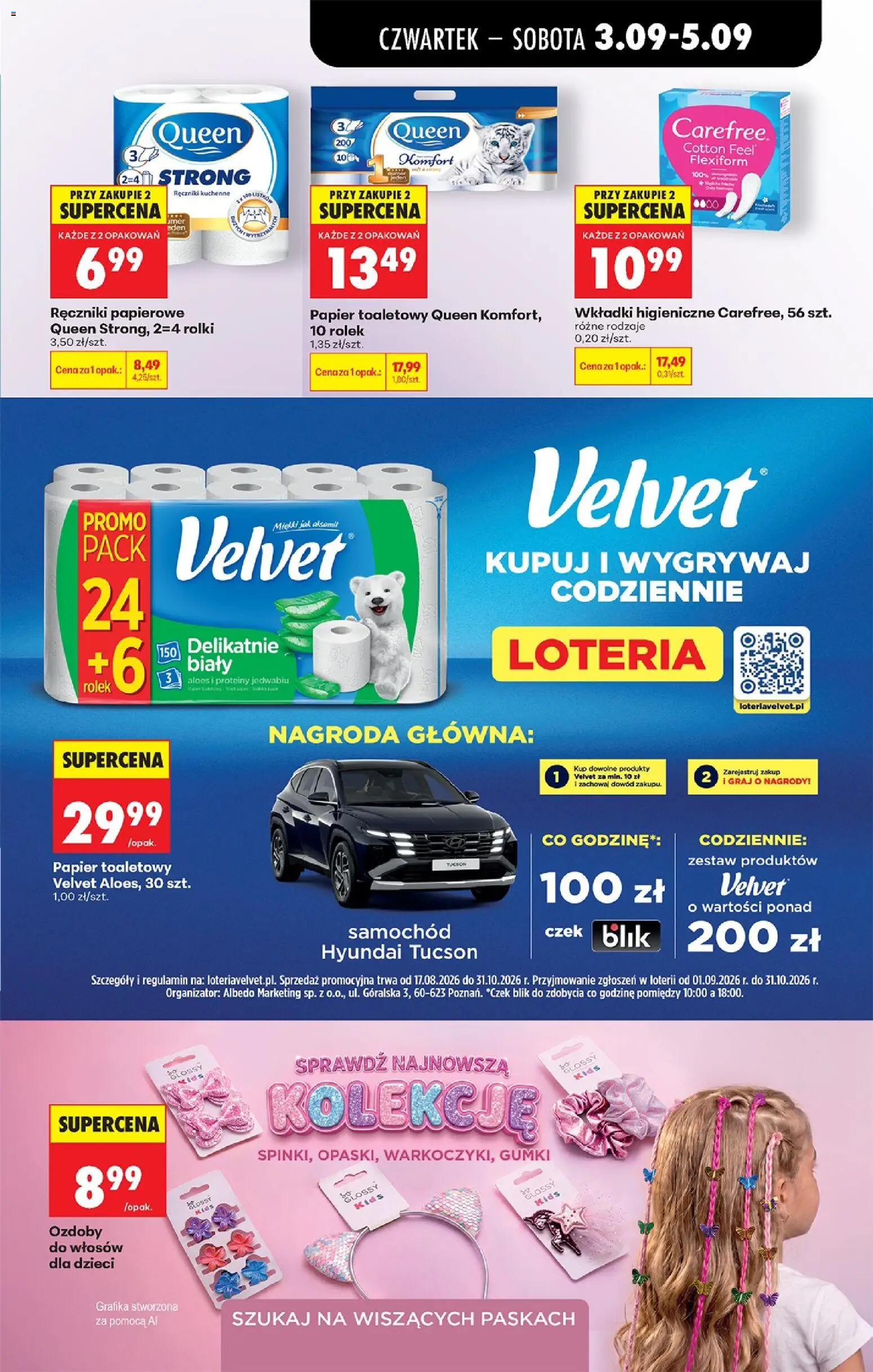 Biedronka Polsko leták - Codziennie niskie ceny od 03.09.2026 | Strana: 67 | Produkty: Proteiny, Velvet