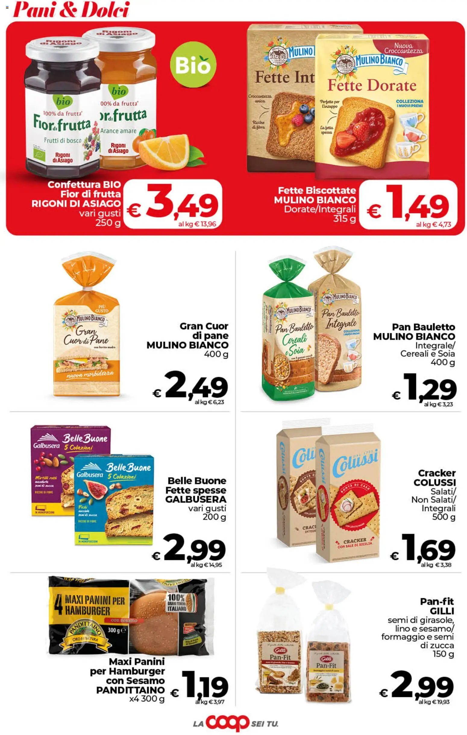 Volantino COOP del 21/08/2026 | Pagina: 33 | Prodotti: Frutta, Sale, Formaggio, Sesamo