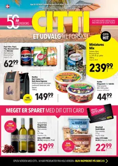 CITTI - Tilbudsavis uge 29 - 32 gyldig fra 15/07/2026