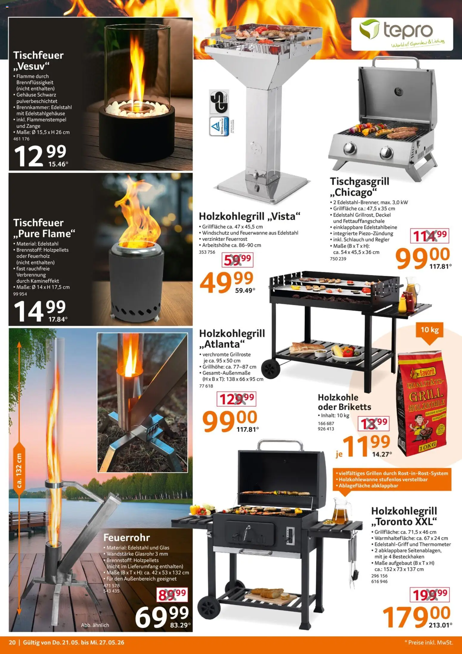 Selgros Non Food – gültig ab 21.05.2026 | Seite: 20 | Produkte: Grill, Thermometer