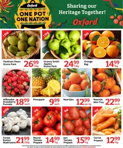 Oxford Freshmarket specials catalogue – valid from 09/09/2026 | Page: 3 | Products: Pears, Mushrooms, Tray, Pineapple