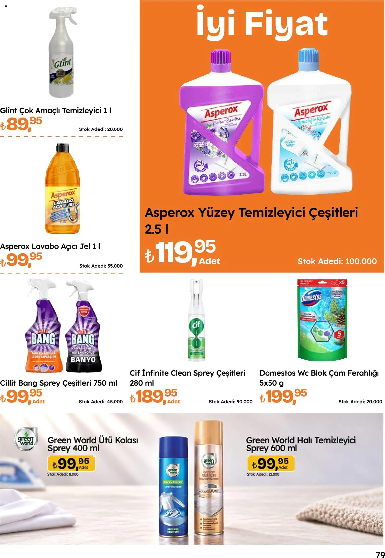 Migros Katalog - 5M Migroskop Dijital - 08 Ekim 2026 tarihinden itibaren geçerlidir | Sayfa: 79 | Ürünler: Banyo, Yüzey temizleyici, Lavabo açıcı, Ütü