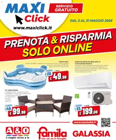Anteprima del volantino Famila volantino Maxi Click valido a partire dal 02.05.2026