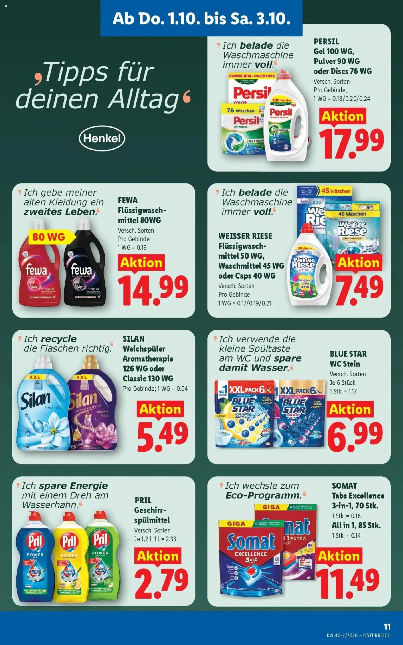 Lidl Flugblatt - Jenbach ab 27.09.2026 - Angebote ab donnerstag | Seite: 13
